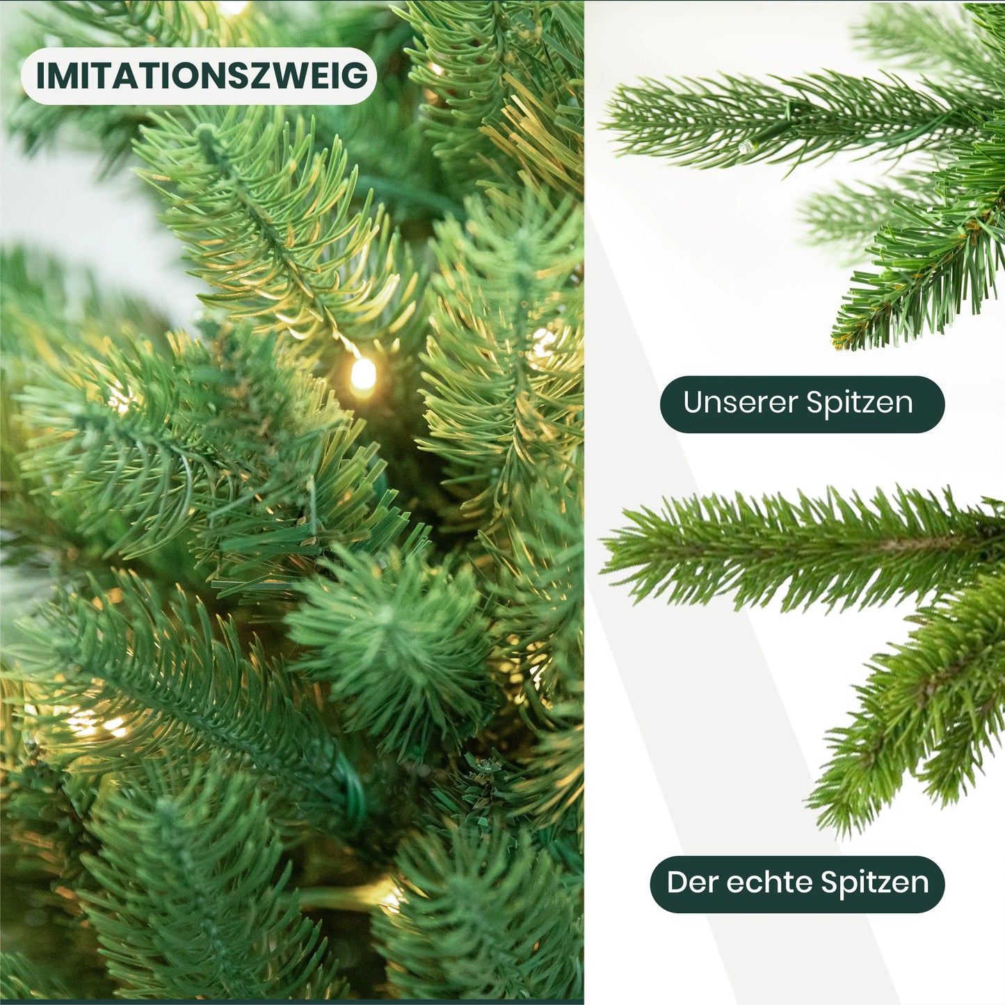 180/210/235CM Artificial Christmas Trees,250/340/450 LED Lights,1180/1276/1684 Tips,PVC+PE,Wooden Stand Tree,Party Decoration