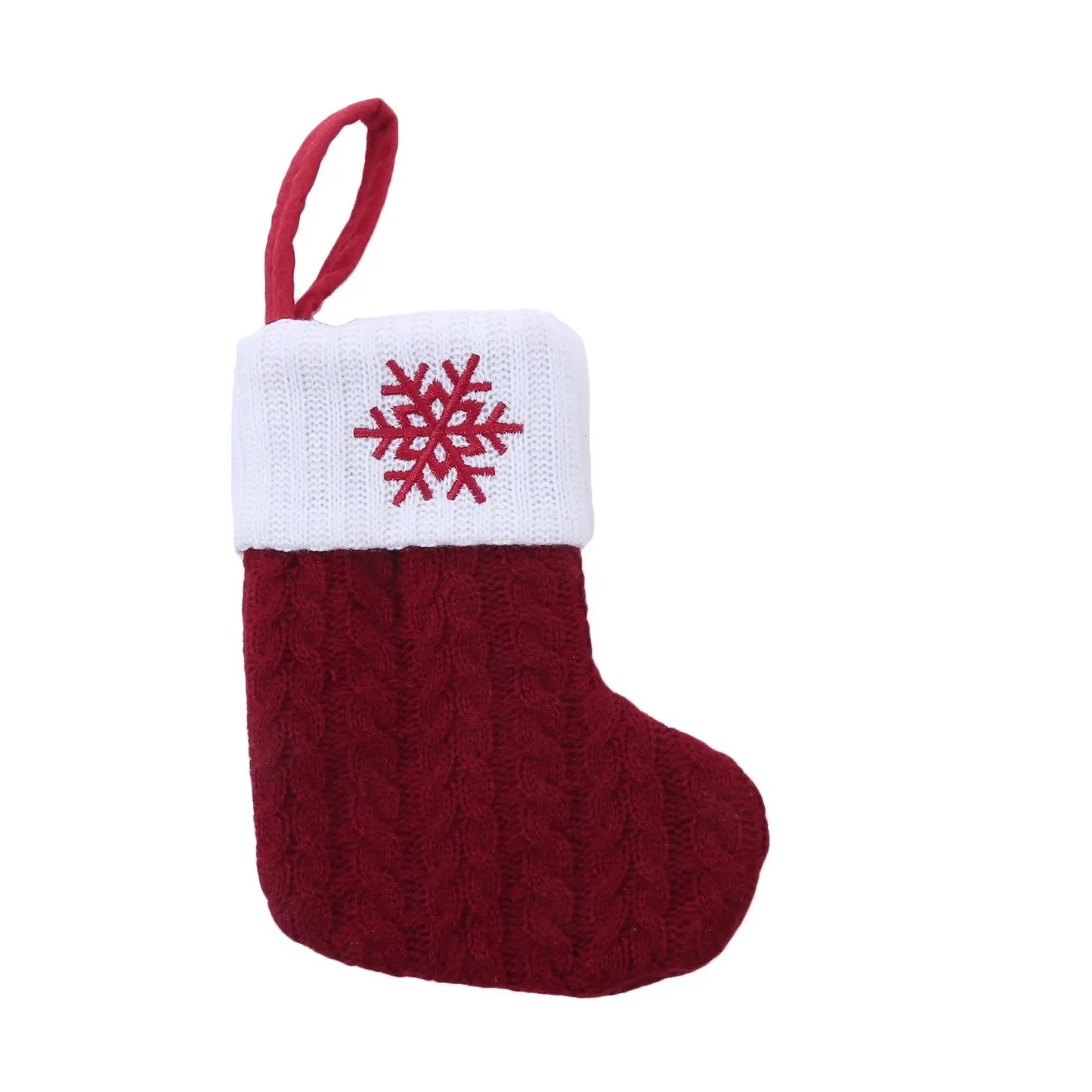 Mini Custom Christmas Stocking Embroidered Name Holiday Gift Socks