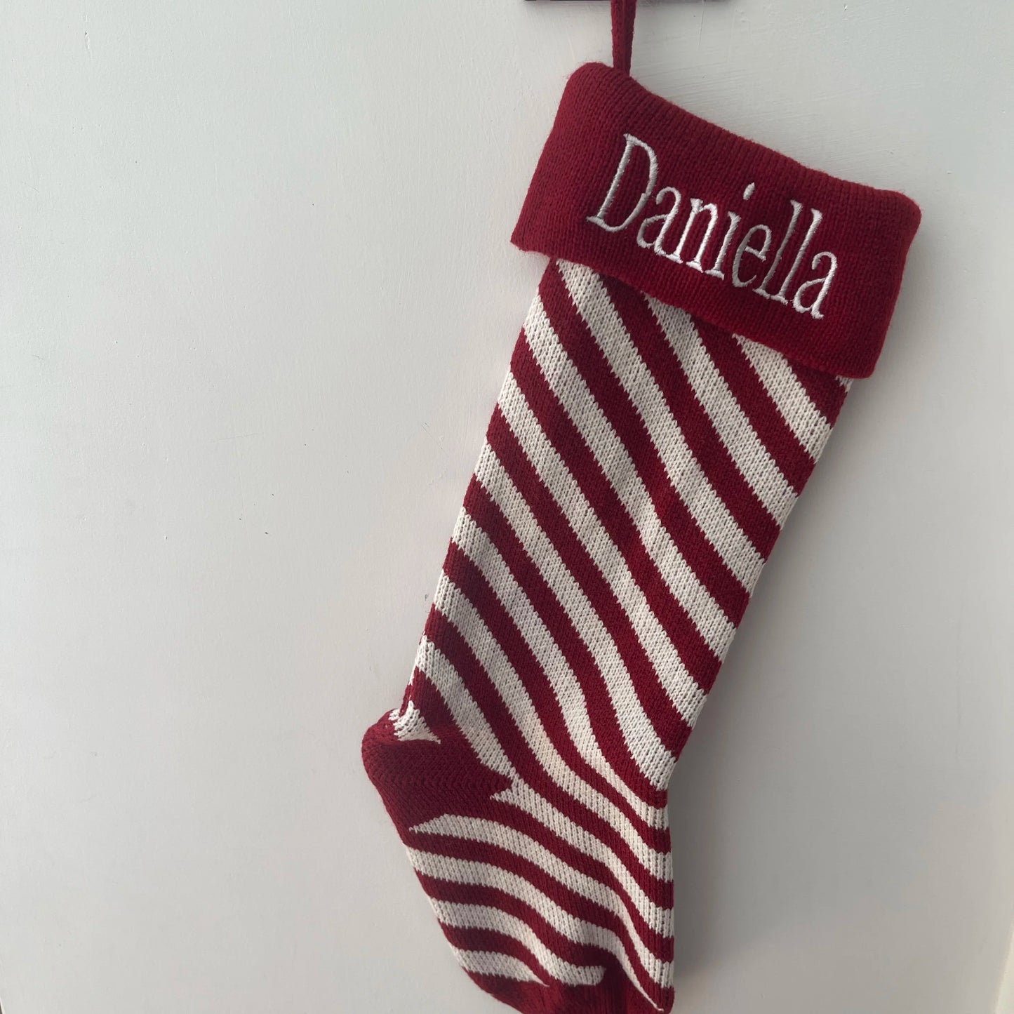 Large Personalized Christmas Stocking Custom Name Candy Gift Bag 2025