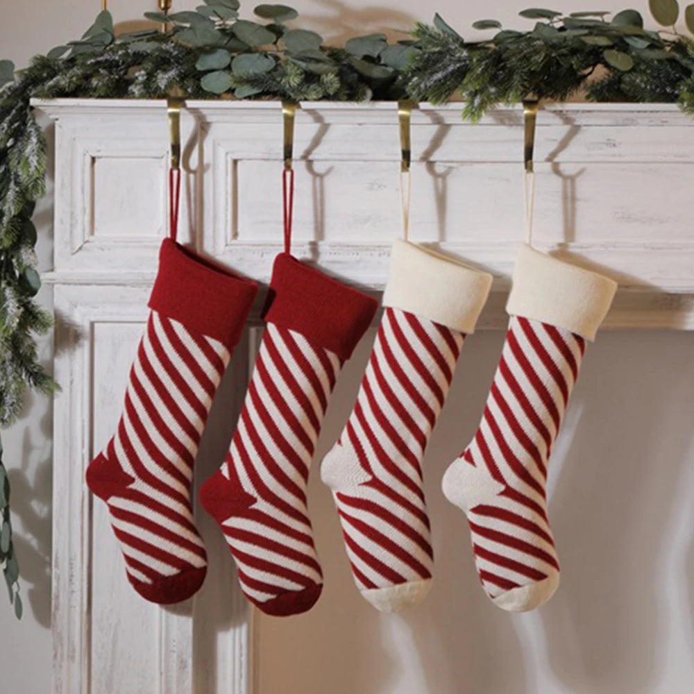 Large Personalized Christmas Stocking Custom Name Candy Gift Bag 2025