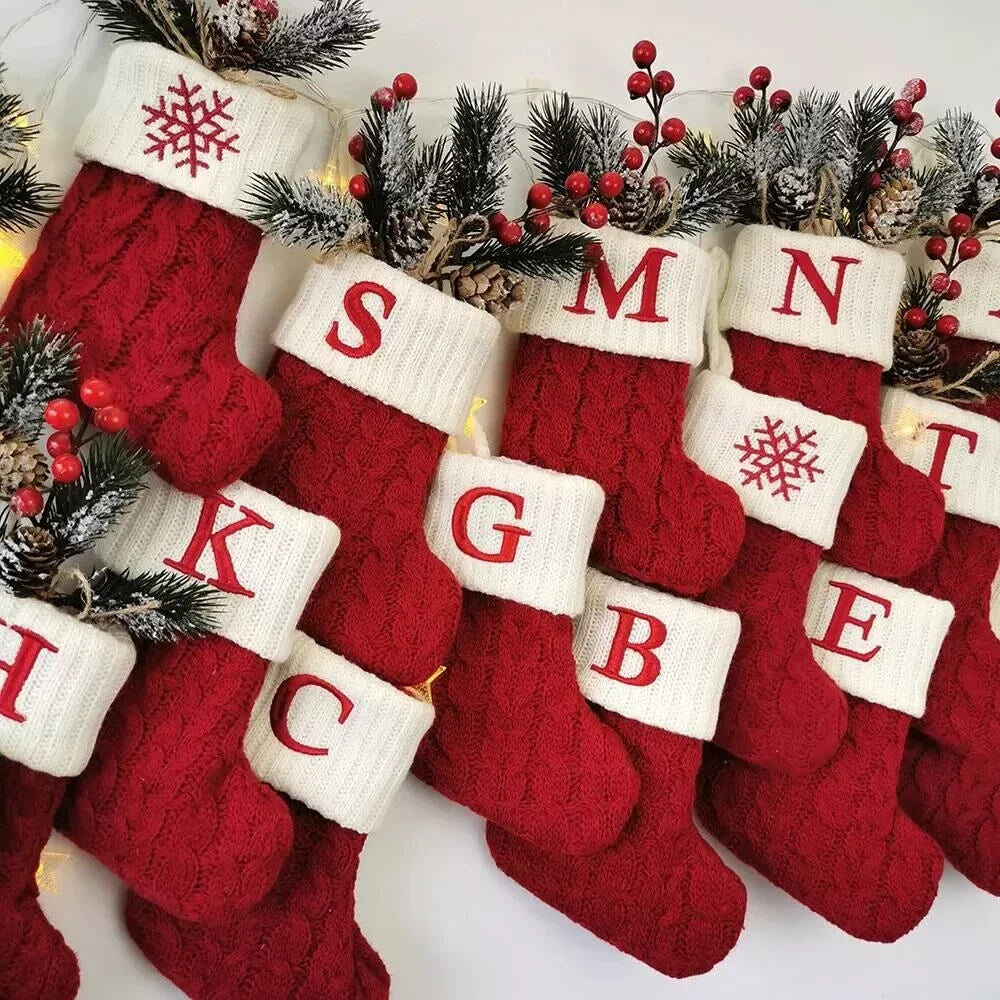 Custom Christmas Stocking with Name – Personalized Holiday Gift 2025