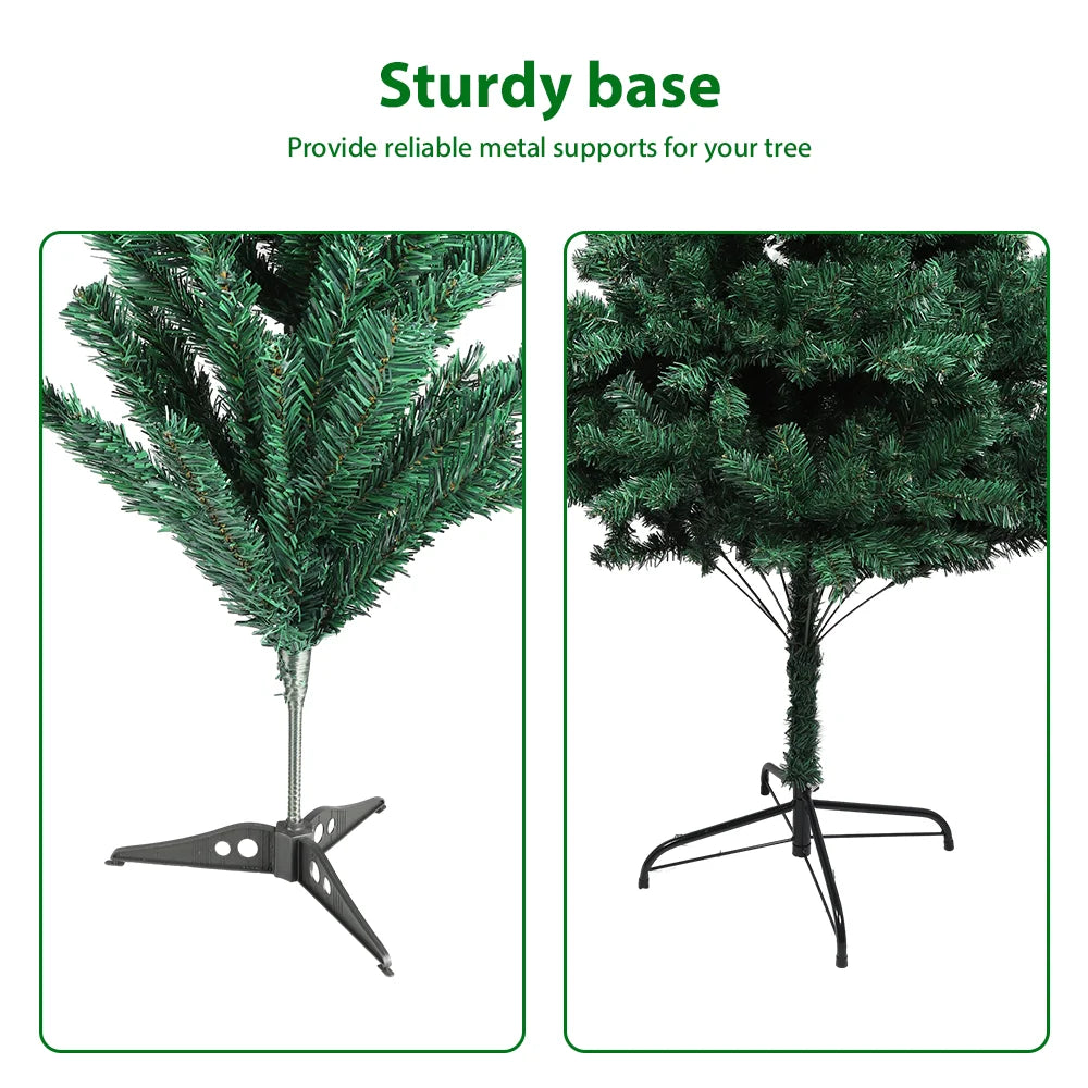 90cm-240cm Christmas tree PVC Green Tree Christmas Artificial Tree,Christmas tree Indoor Outdoor DIY Christmas tree