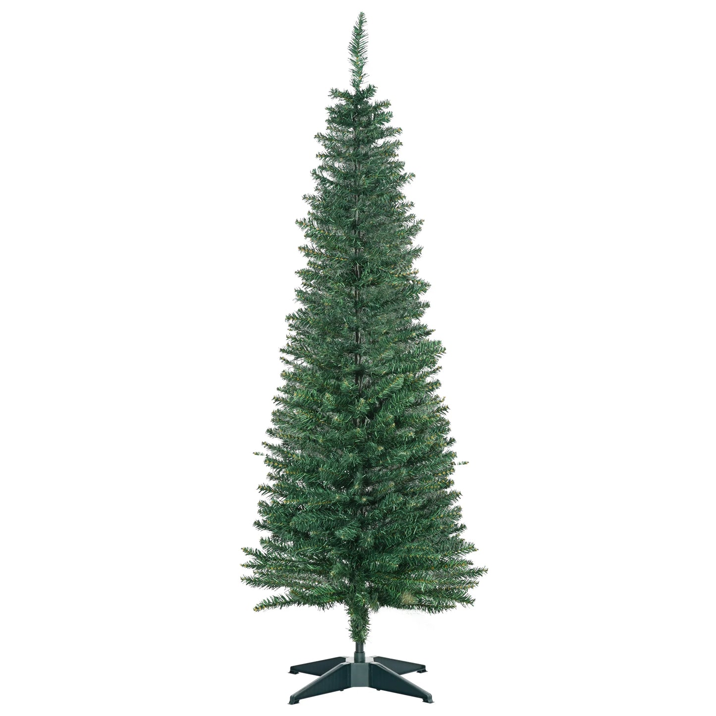 HOMCOM Christmas tree Christmas tree artificial fir tree with metal foot