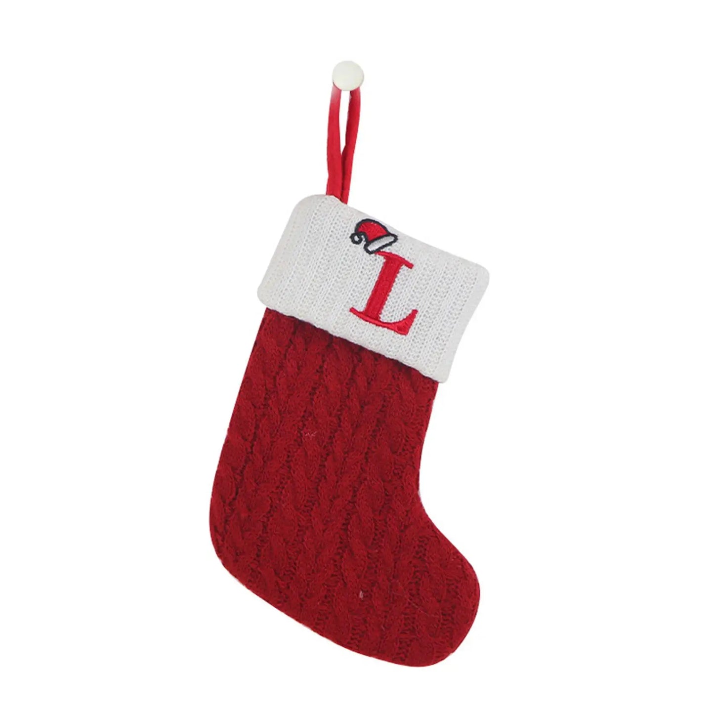 Mini Custom Christmas Stocking Embroidered Name Holiday Gift Socks