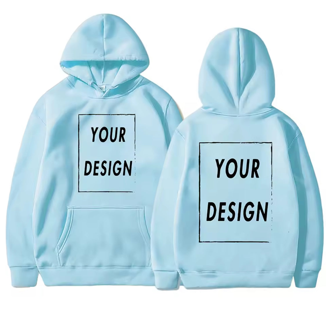 Custom Hoodie – Personalized Sweatshirt with Your Logo, Photo or Text