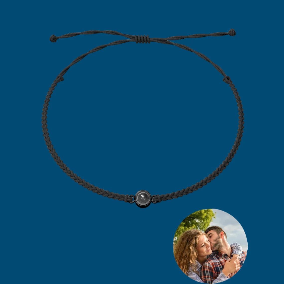 Custom Bracelets with Picture inside Customized Projection Bracelets with Photos Bracelet Personalized Photo Memorial Gifts 2025