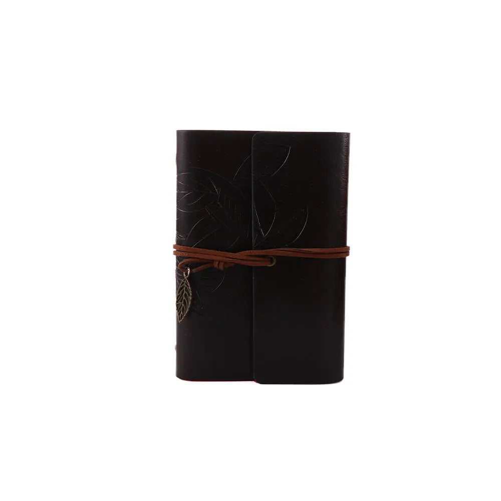 Office Student Gift Sketchbook Loose leaf Journal Kraft Notepad Vintage Notebook Paper Replaceable Spiral Note Book PU Leather