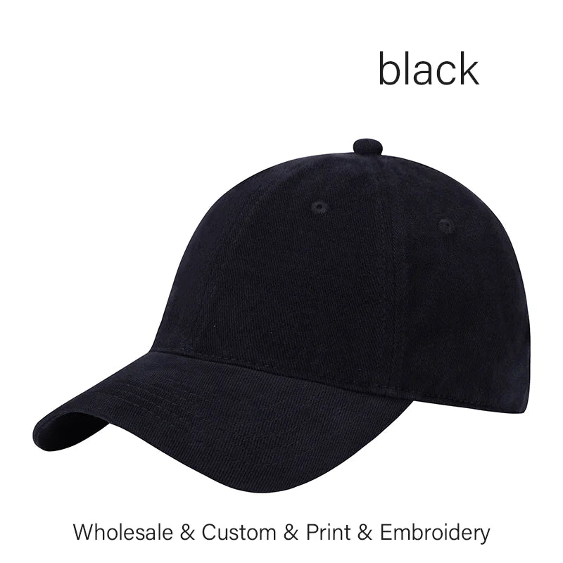 SLECKTON Custom Logo Baseball Cap for Men and Women Embroidery Logo Design Brand DIY Picture Print Deepen The Cap Wholesale