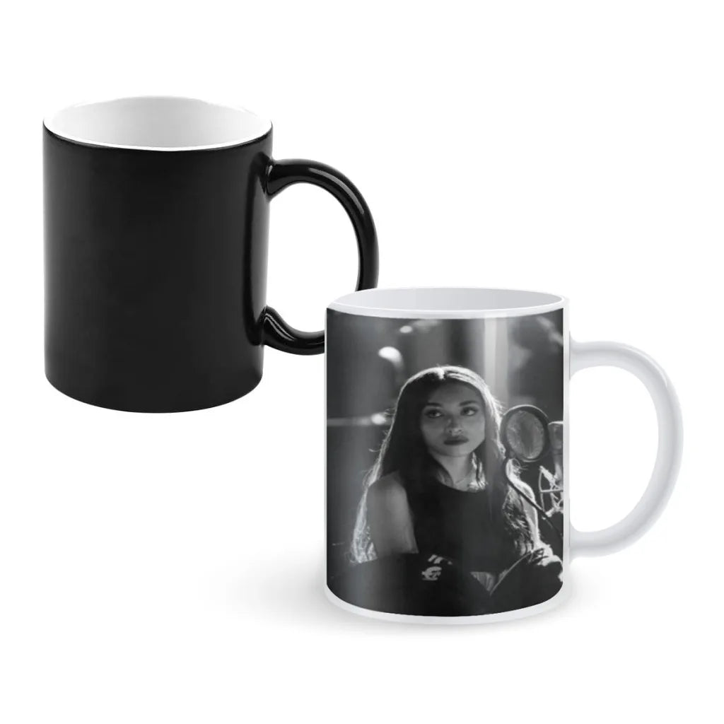 Maria Becerra La Nena de Argentina Movie Friends Birthday Gifts Color Changing Magic Ceramic Creative Coffee Mugs Tea Cups