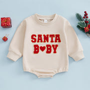 Christmas Clothes For Girls Boys Casual Sweatshirt BodySuit