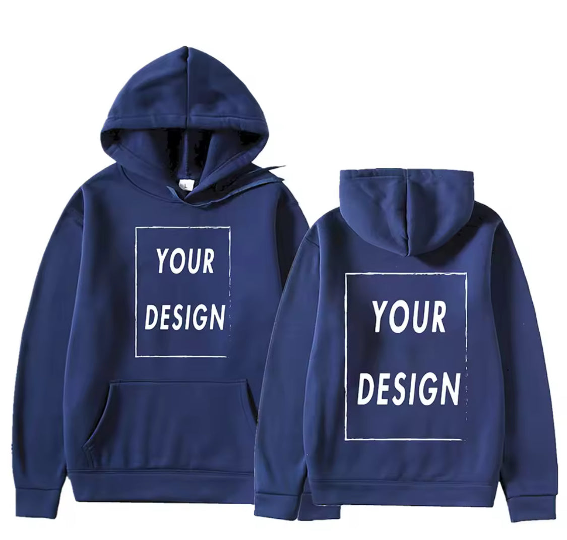 Custom Hoodie – Personalized Sweatshirt with Your Logo, Photo or Text