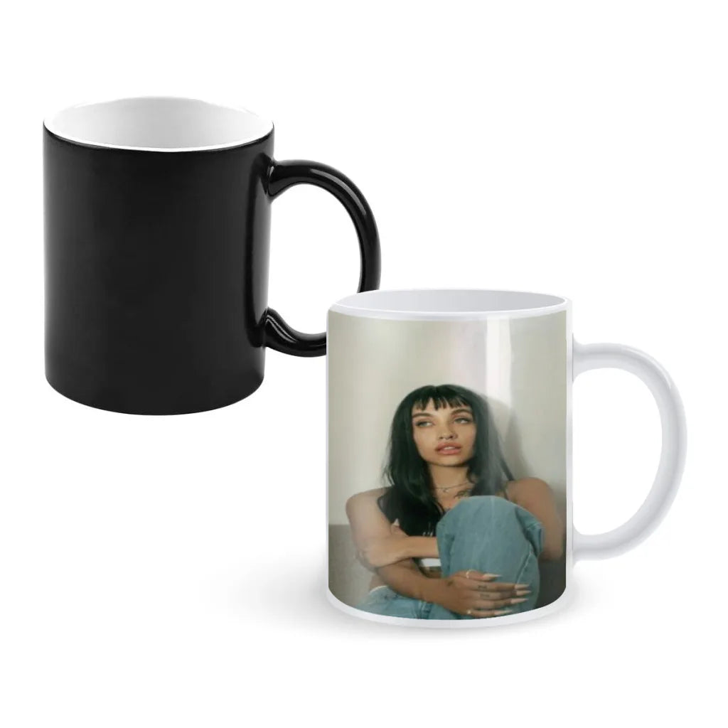 Maria Becerra La Nena de Argentina Movie Friends Birthday Gifts Color Changing Magic Ceramic Creative Coffee Mugs Tea Cups
