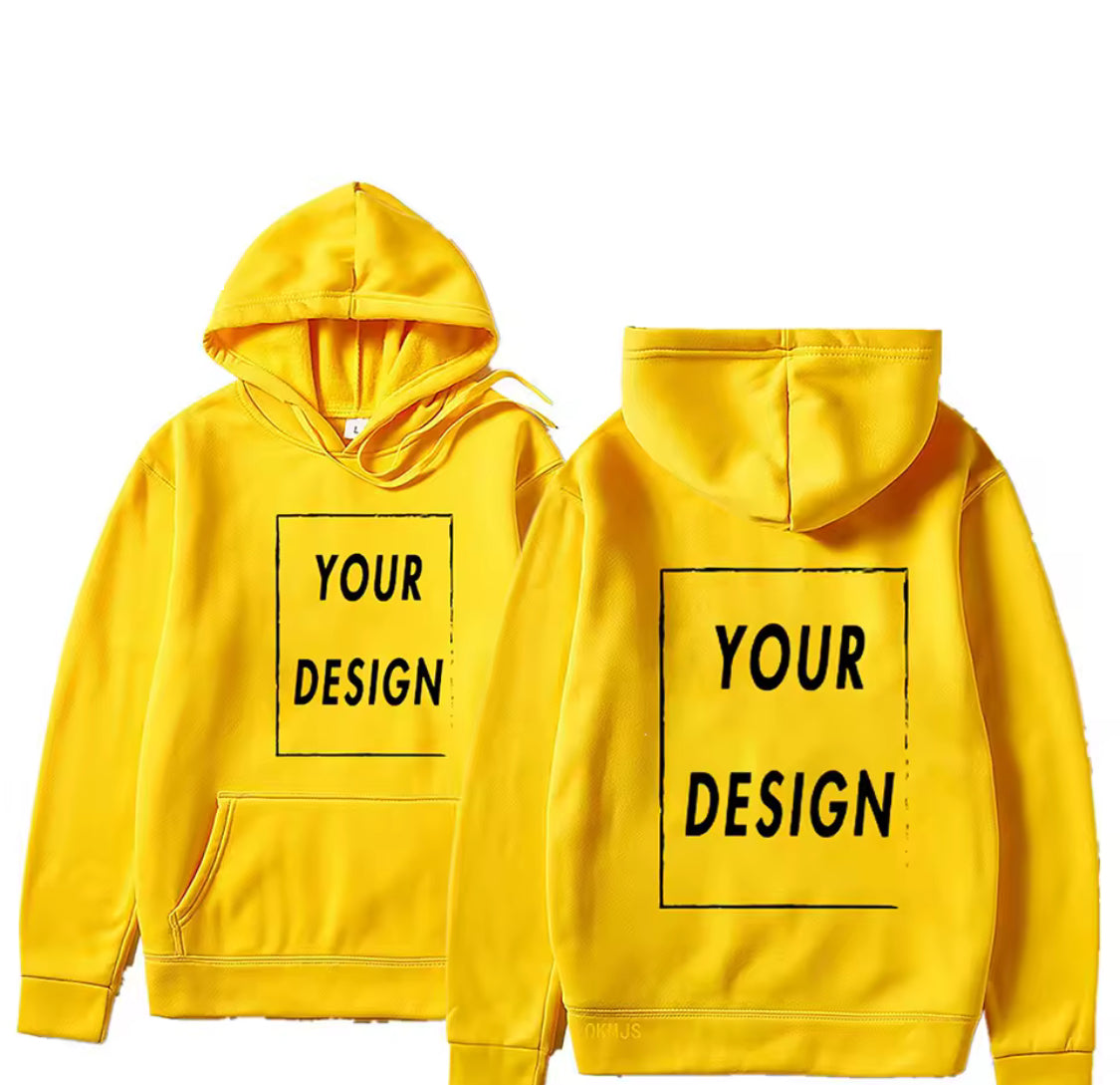 Custom Hoodie – Personalized Sweatshirt with Your Logo, Photo or Text