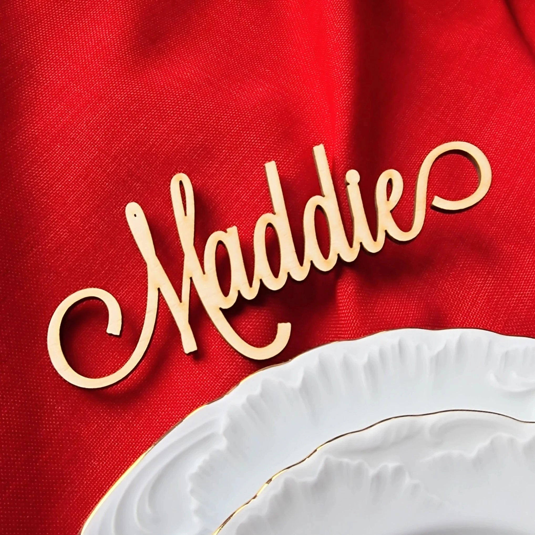 Custom Wooden Menu Pendant - Personalized Name Laser Engraved DIY Premium Decor for Dining, Home & Elegant Gifts, Unique Design