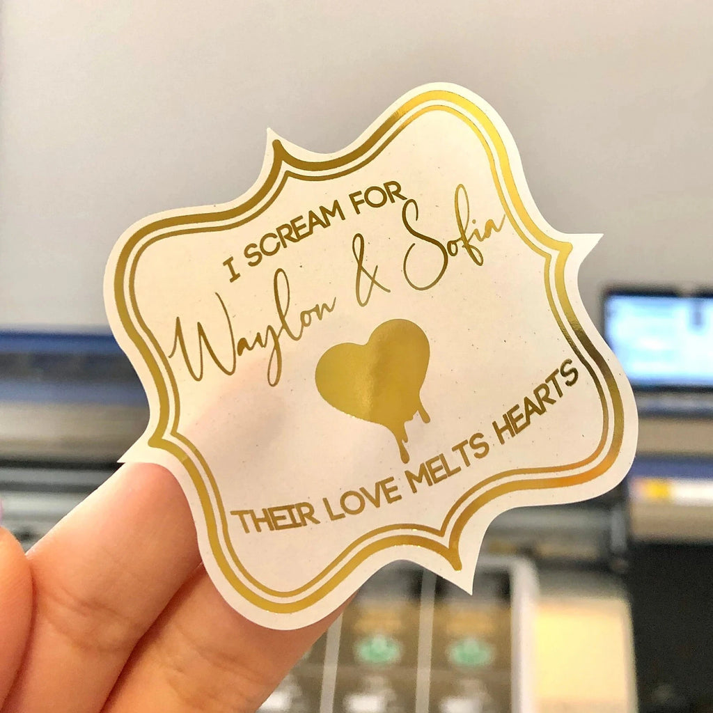 Custom Design Stickers for Any Occasion - Upload Logo/Photo to Create Personalized Decals, Event Decor & Gift Labels