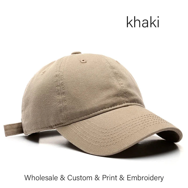 Custom Hat LOGO Embroidery Baseball Cap for Women and Men Picture DIY Print Fashion Summer Sun Hat High-quality Unisex