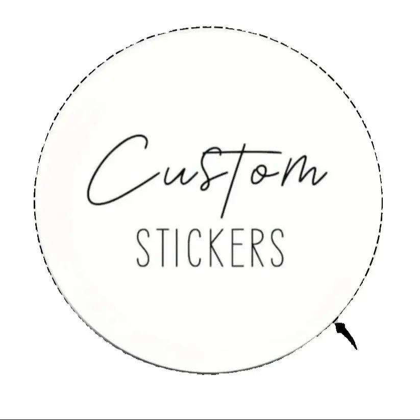 Custom Design Stickers for Any Occasion - Upload Logo/Photo to Create Personalized Decals, Event Decor & Gift Labels