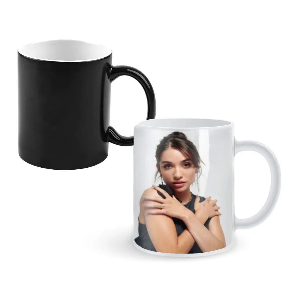 Maria Becerra La Nena de Argentina Movie Friends Birthday Gifts Color Changing Magic Ceramic Creative Coffee Mugs Tea Cups