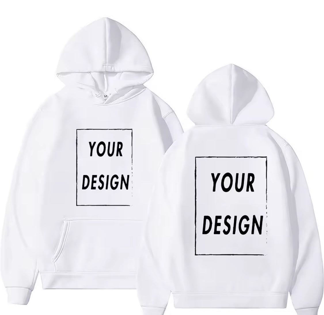 Custom Hoodie – Personalized Sweatshirt with Your Logo, Photo or Text