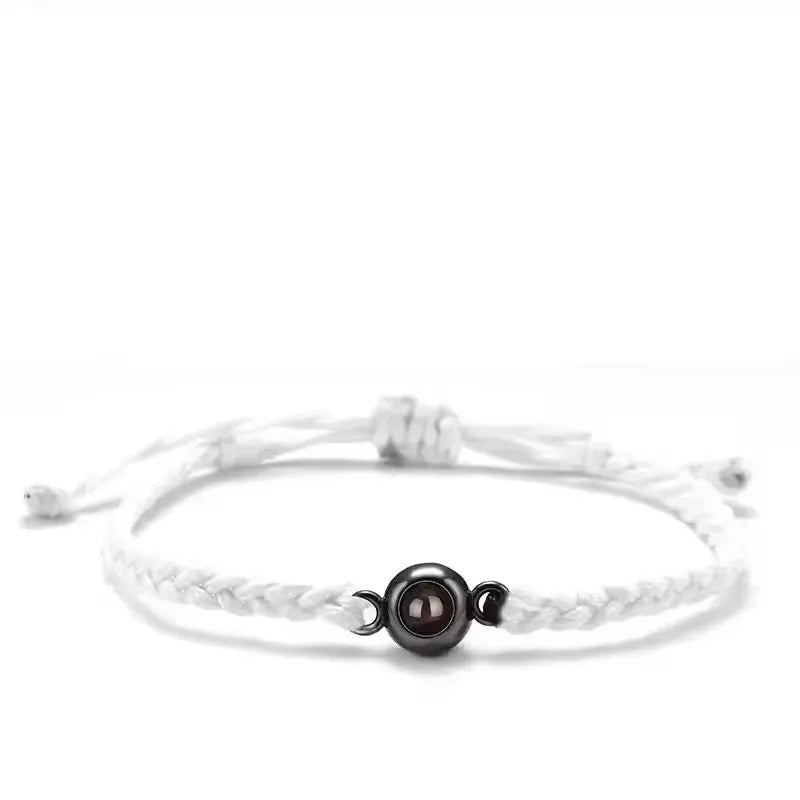 Projection Photo Bracelets Photo Jewelry Personalized Bracelet with Photos Custom Bracelet with Picture Inside Memorial Gifts