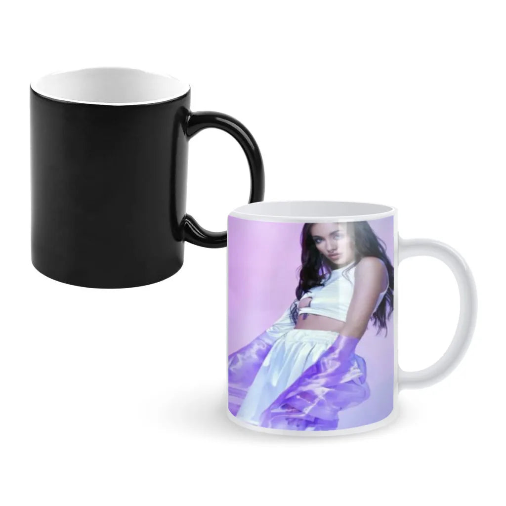 Maria Becerra La Nena de Argentina Movie Friends Birthday Gifts Color Changing Magic Ceramic Creative Coffee Mugs Tea Cups