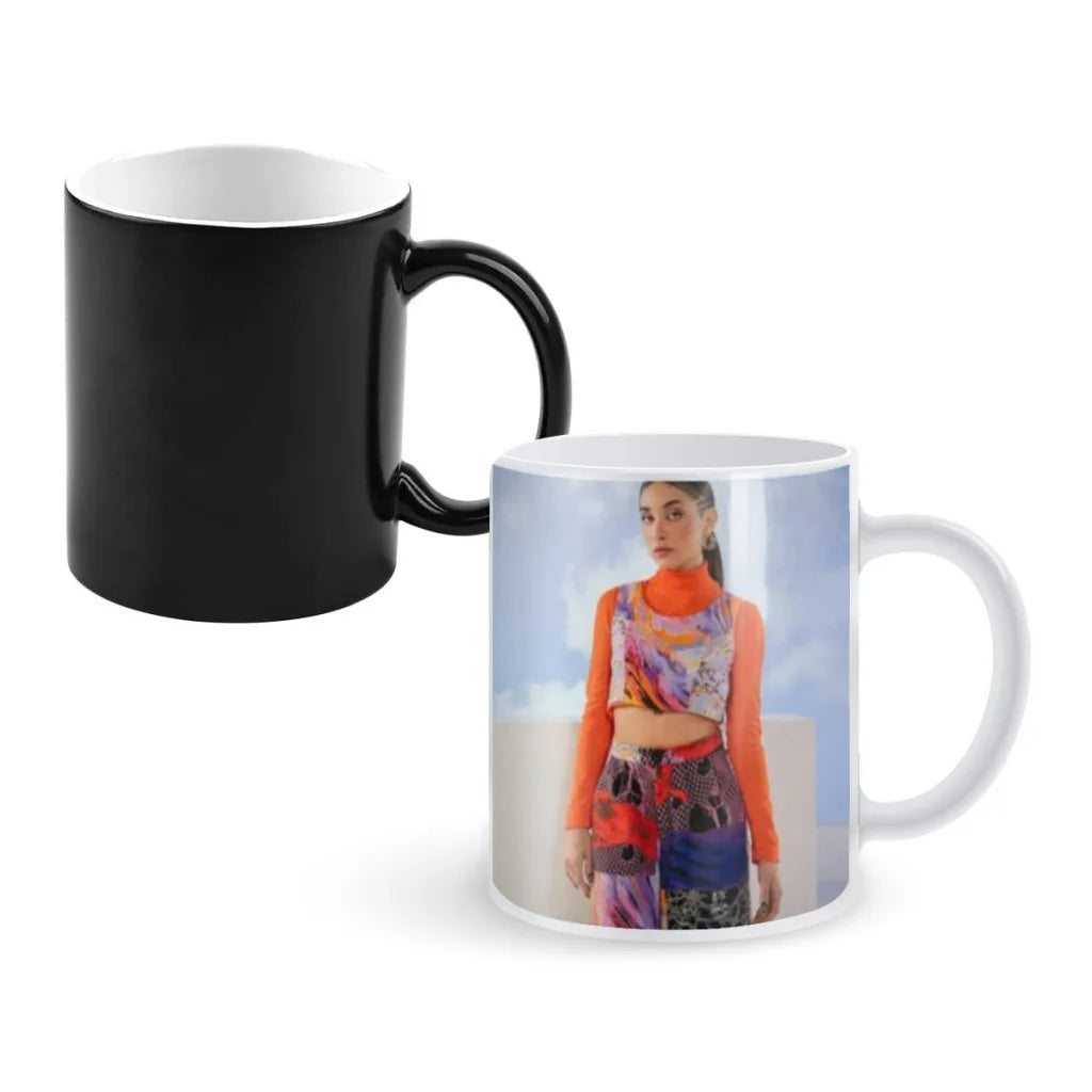 Maria Becerra La Nena de Argentina Movie Friends Birthday Gifts Color Changing Magic Ceramic Creative Coffee Mugs Tea Cups
