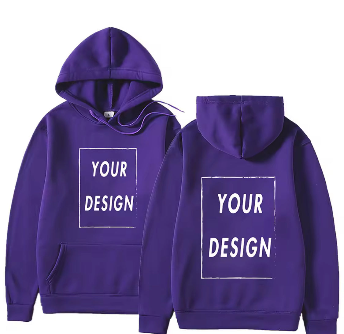 Custom Hoodie – Personalized Sweatshirt with Your Logo, Photo or Text