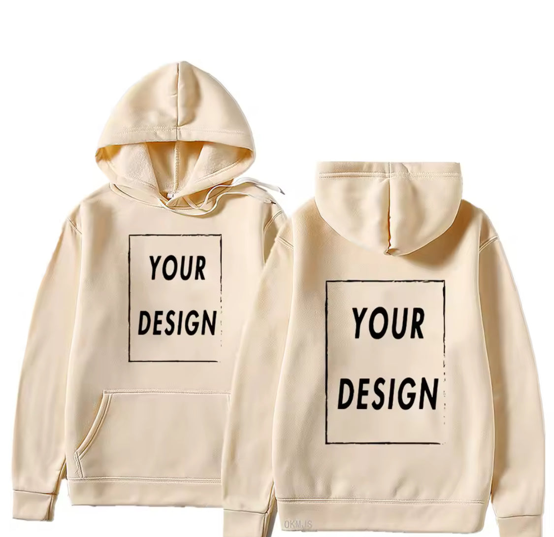 Custom Hoodie – Personalized Sweatshirt with Your Logo, Photo or Text