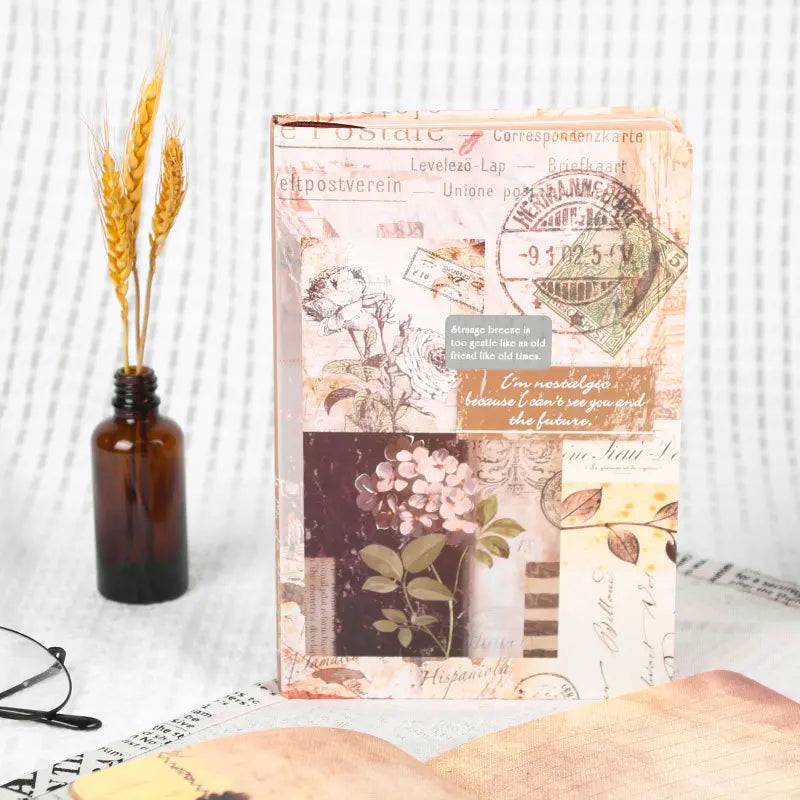 A5 Creative Stationery Vintage Notebook Diary Planner Journal Sketchbook Notepad Soft Kraft Paper Notebooks Gift European Retro