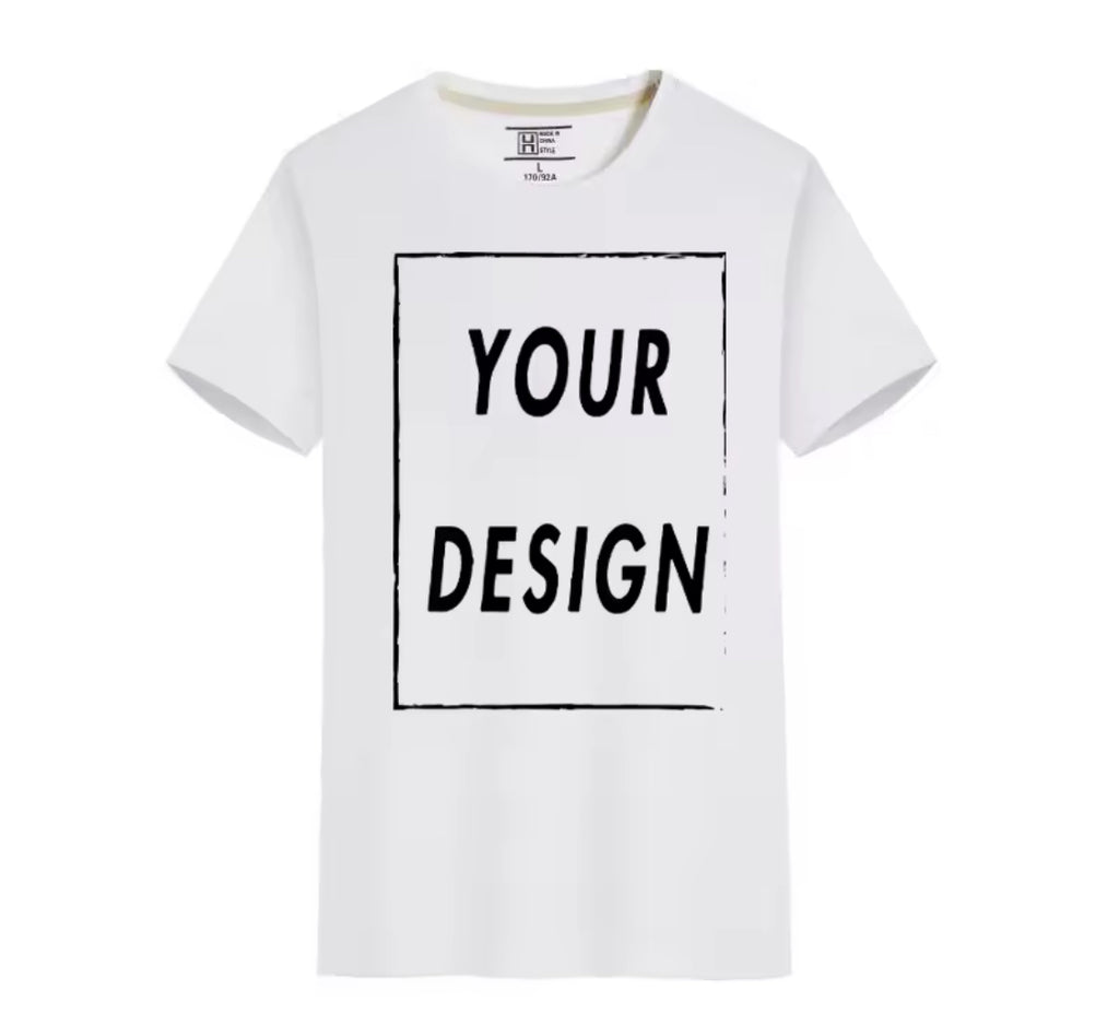 Custom Quick-Dry T-Shirt with Logo & Text – Unisex Short Sleeve