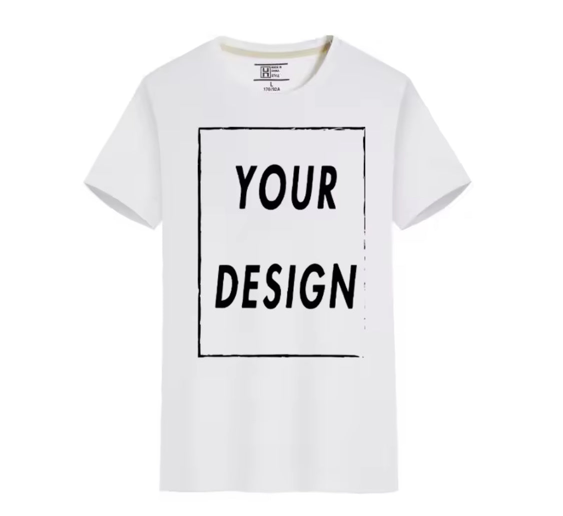 Custom Quick-Dry T-Shirt with Logo & Text – Unisex Short Sleeve