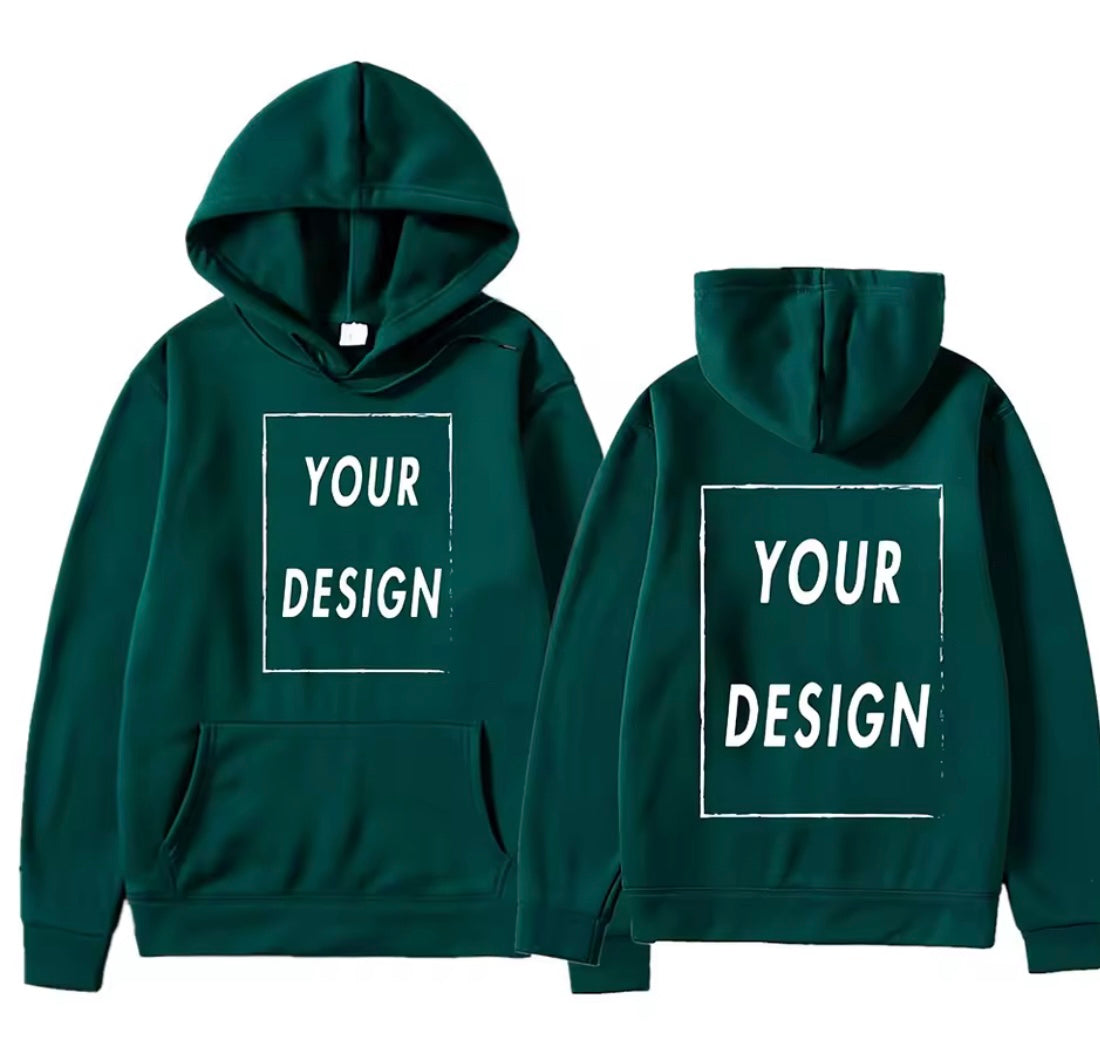 Custom Hoodie – Personalized Sweatshirt with Your Logo, Photo or Text