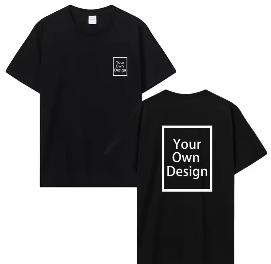 Custom Cotton Customized Print Short Sleeve T Shirt