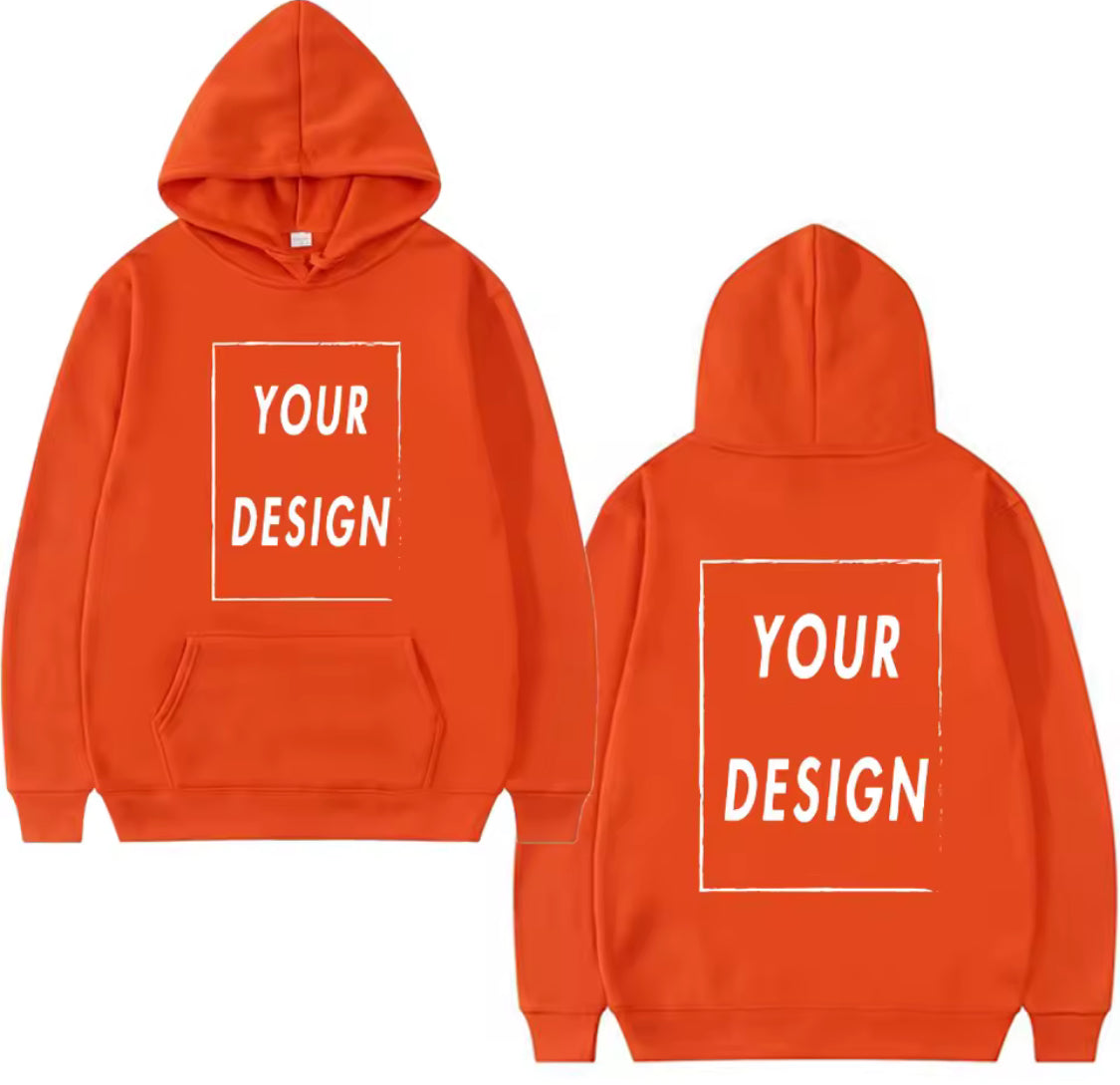 Custom Hoodie – Personalized Sweatshirt with Your Logo, Photo or Text