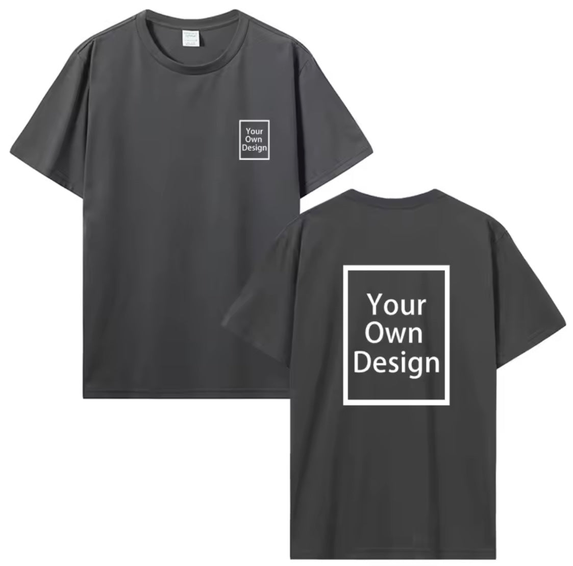 Custom Cotton Customized Print Short Sleeve T Shirt