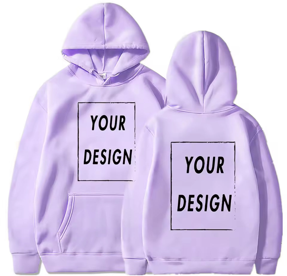 Custom Hoodie – Personalized Sweatshirt with Your Logo, Photo or Text