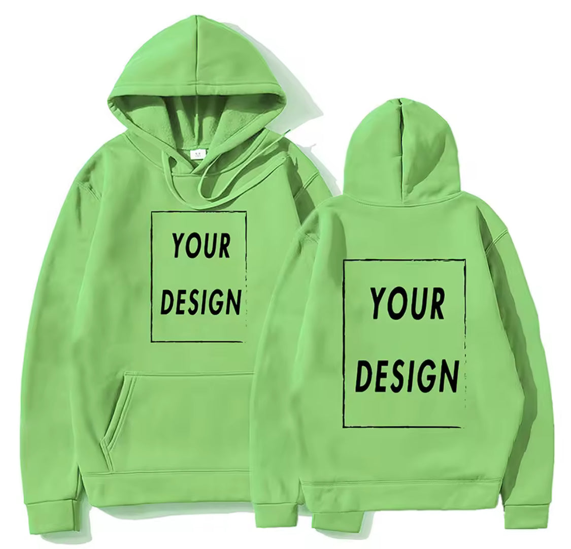 Custom Hoodie – Personalized Sweatshirt with Your Logo, Photo or Text