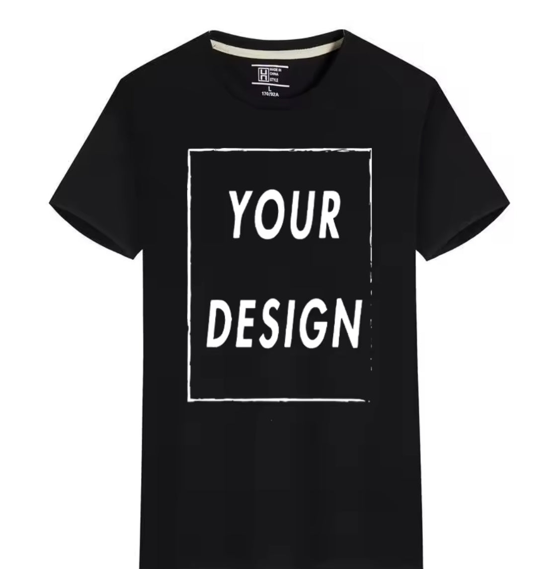 Custom Quick-Dry T-Shirt with Logo & Text – Unisex Short Sleeve