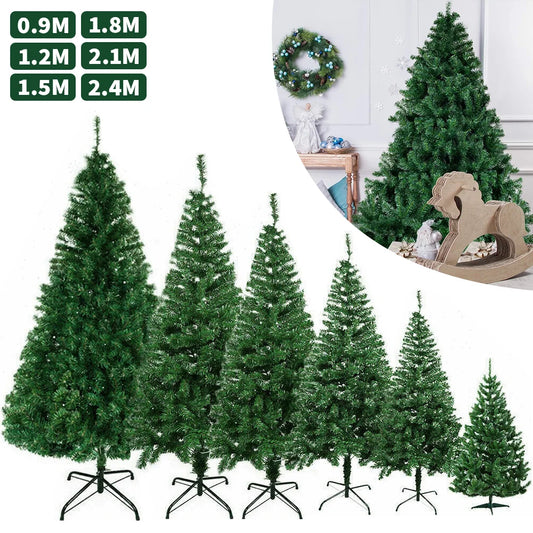 90cm-240cm Christmas tree PVC Green Tree Christmas Artificial Tree,Christmas tree Indoor Outdoor DIY Christmas tree