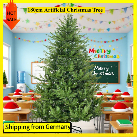 Comanlai 180cm Artificial Christmas Tree,Festive Room Decorations,Home Decoration,Christmas Decoration