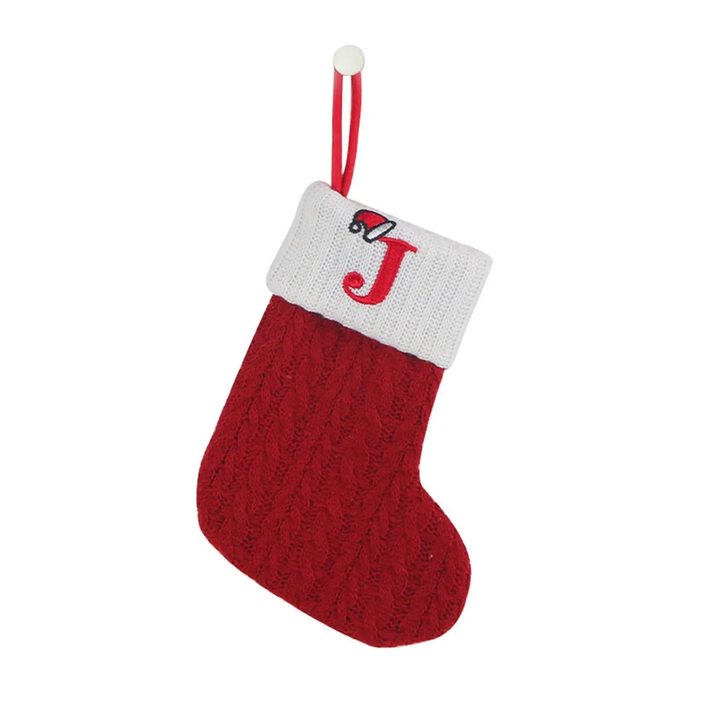 Mini Custom Christmas Stocking Embroidered Name Holiday Gift Socks