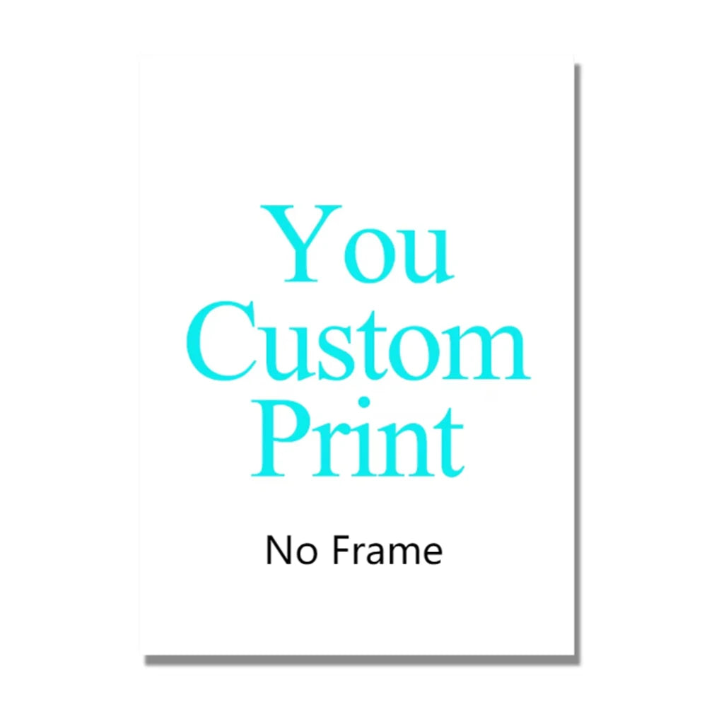Custom Photo Canvas Prints Personalized Gift Customization Portrait Art Pet Art Wedding & Special Moments Home Decor Gifts