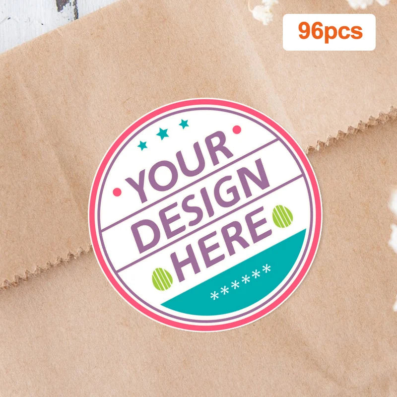 Custom Design Stickers for Any Occasion - Upload Logo/Photo to Create Personalized Decals, Event Decor & Gift Labels