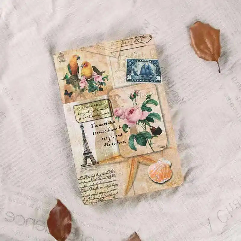 A5 Creative Stationery Vintage Notebook Diary Planner Journal Sketchbook Notepad Soft Kraft Paper Notebooks Gift European Retro