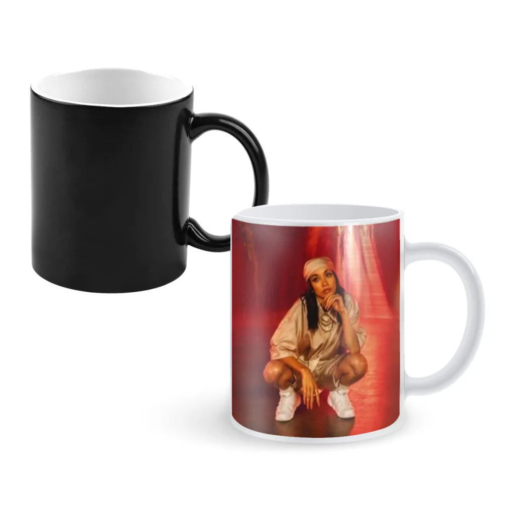 Maria Becerra La Nena de Argentina Movie Friends Birthday Gifts Color Changing Magic Ceramic Creative Coffee Mugs Tea Cups