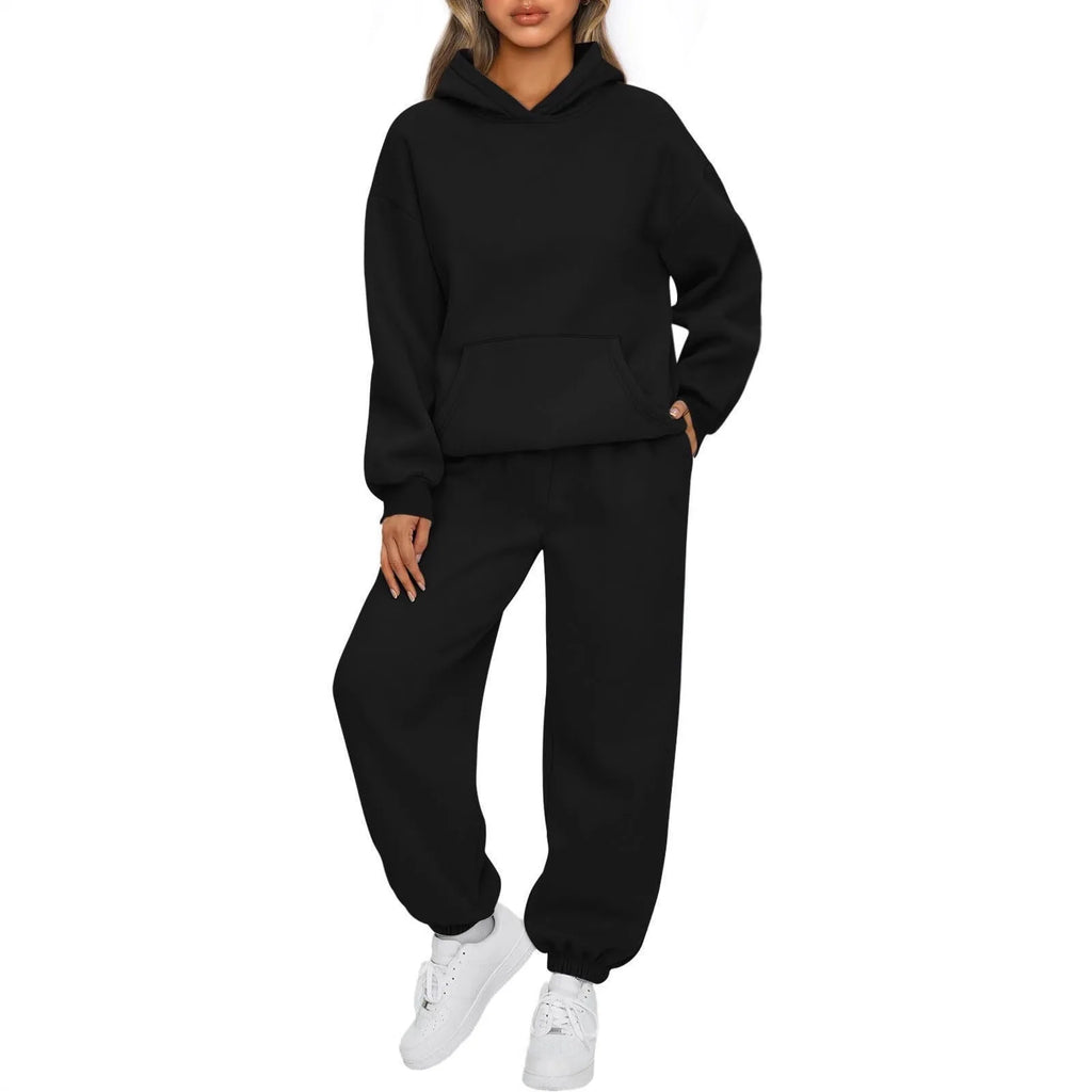 Solid Color Jogger Long Sleeve Black Jogging Men Sweatshirt Sport Top Winter Clothing Women Hoodies Pullover Hooded Sweat Shirts