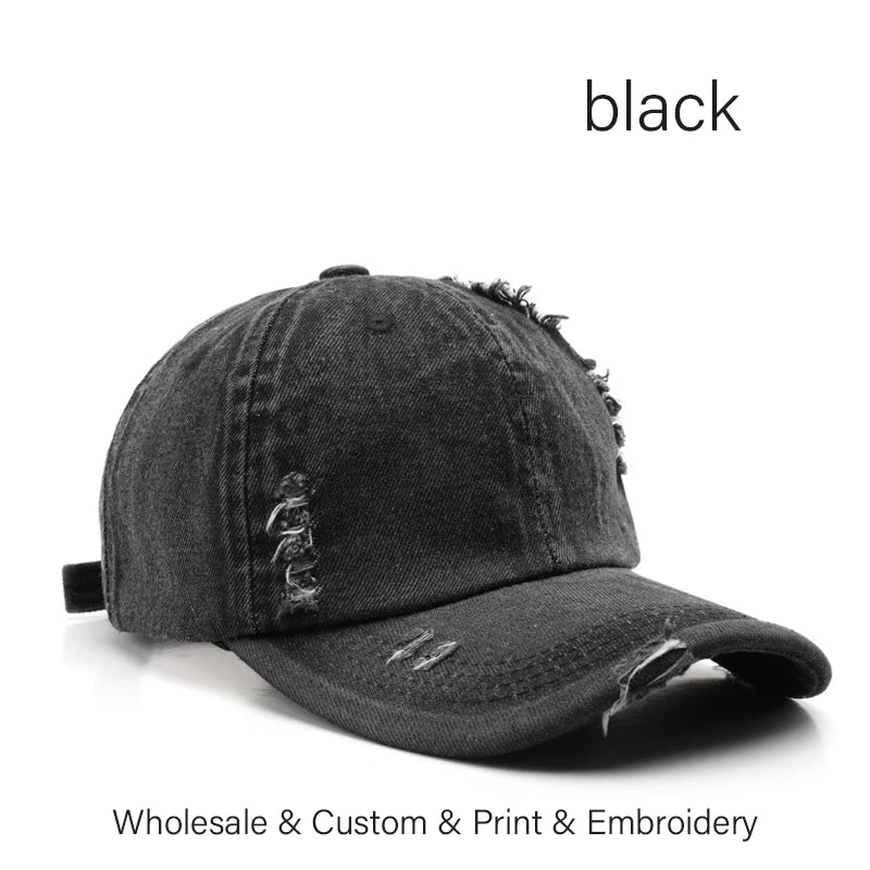 Custom Cap Embroidery Print Baseball Cap for Men and Women
