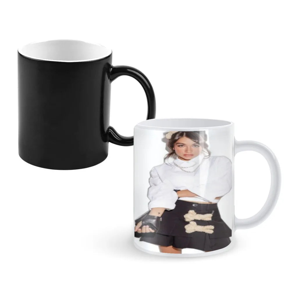 Maria Becerra La Nena de Argentina Movie Friends Birthday Gifts Color Changing Magic Ceramic Creative Coffee Mugs Tea Cups