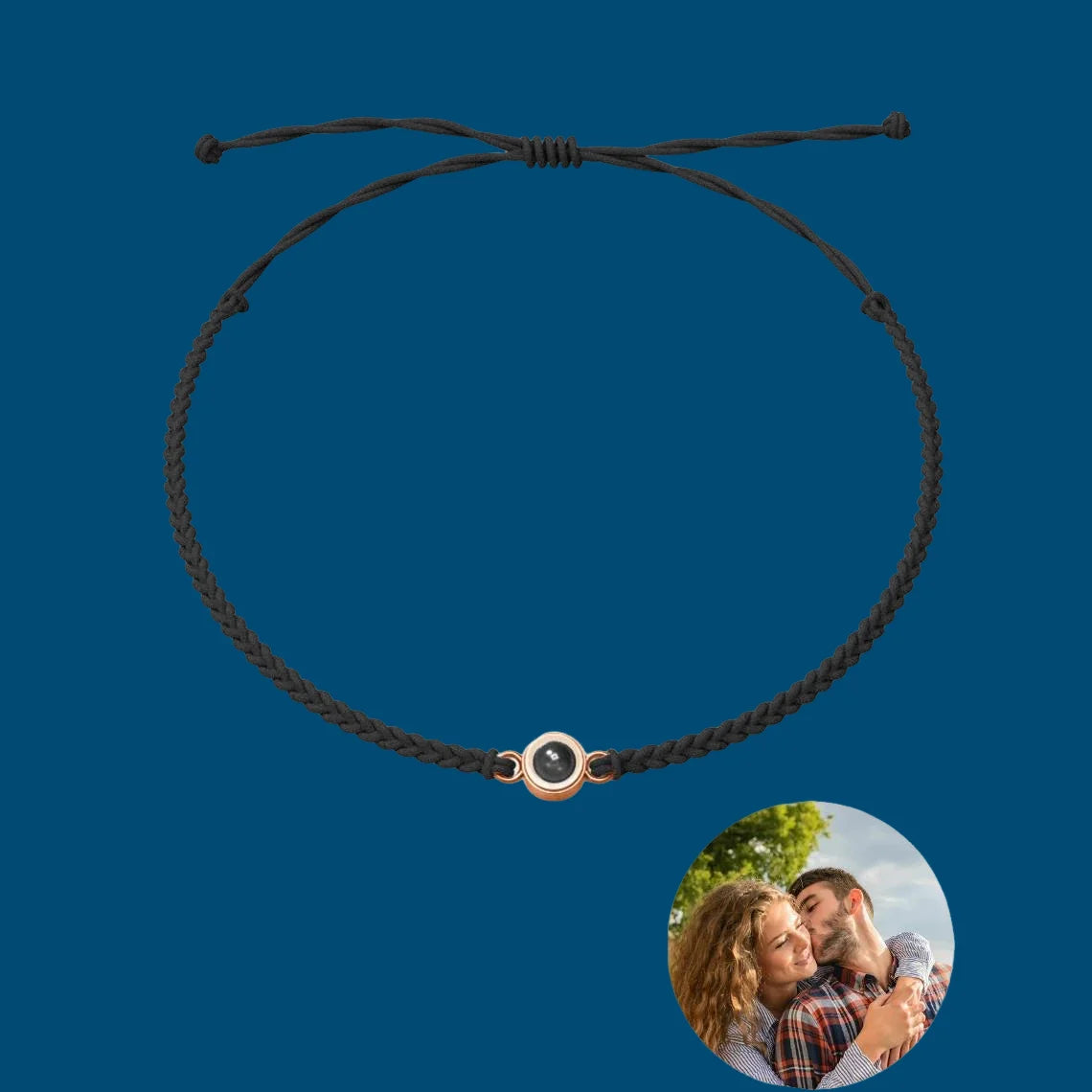 Custom Bracelets with Picture inside Customized Projection Bracelets with Photos Bracelet Personalized Photo Memorial Gifts 2025