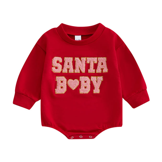 Christmas Clothes For Girls Boys Casual Sweatshirt BodySuit